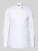 Slim fit zakelijk overhemd met kentkraag, model 'Hank Kent'