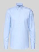 Slim fit zakelijk overhemd van twill met extra lange mouwen