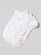 Sneakersokken met labeldetail in een set van 3 paar