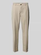 Stoffen broek met Franse steekzakken