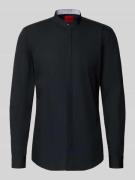 Slim fit zakelijk overhemd van puur katoen, model 'KALEB'