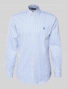 Custom fit vrijetijdsoverhemd met button-downkraag