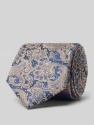 Zijden stropdas met paisleymotief