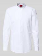 Slim fit zakelijk overhemd van puur katoen, model 'KALEB'