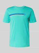 Regular fit T-shirt van puur katoen