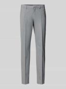 Slim fit pantalon met pied-de-poule-motief, model 's.O ULTIMATE'