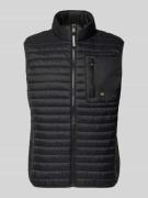 Bodywarmer met opstaande kraag