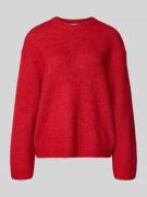 Gebreide pullover met wol