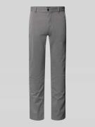 Slim fit chino van katoenmix, model 'CHINO_SLIM'