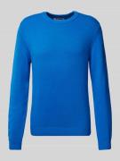 Gebreide pullover met ronde hals