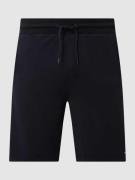 Sweatshorts met logostrepen