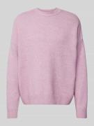 Regular fit gebreide pullover met wol - REVIEW X MATW