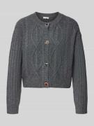 Gebreid jack met ribboorden