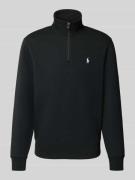 Regular fit schipperstrui van katoenmix, model 'Double'