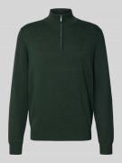 Gebreide pullover met schipperskraag