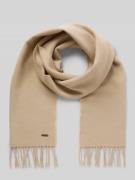 Sjaal van pure wol, model 'ZESY'