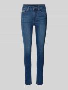 Skinny fit jeans met siersteentjes, model 'DIVINE'