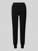 Sweatpants met elastische band, model ‘ALLIE’