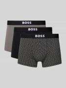 Boxershort van biologische katoenmix, model 'TRUNK 3P ONE' in een set ...