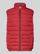 Bodywarmer met opstaande kraag