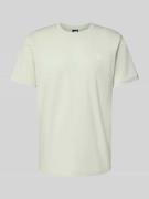 T-shirt met labelprint