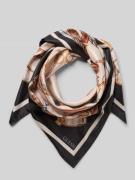 Sjaal met logoprint, model 'Kefiah'