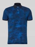 Slim fit poloshirt van puur katoen