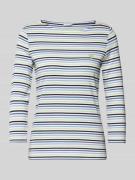 Shaped fit 3/4-shirt met katoen