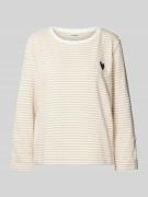 Comfort fit sweatshirt met all-over motief