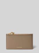 Portemonnee met labeldetail