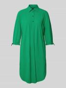 Knielange overhemdjurk met knoopsluiting