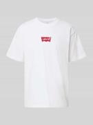 T-shirt met labeldetail