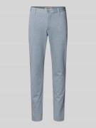 Slim fit chino van viscosemix, model 'MARK'