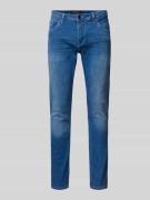 Straight fit jeans van katoenmix, model 'AEDAN'