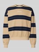 Sweatshirt met labelstitching