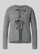 Regular fit gebreid jack met wol, modell 'SILLY'