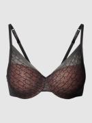 Beha met cups en verstelbare spaghettibandjes