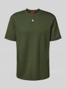 T-shirt met labelpatch, model 'Dalile'