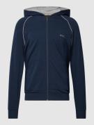 Sweatjack met capuchon, model 'Mix&Match'