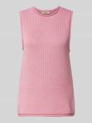 Spencer met ronde hals, model 'AUBIN'