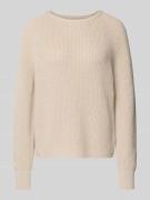 Gebreide pullover met structuurmotief