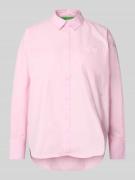 Overhemdblouse met knoopsluiting, model 'JAMIE'