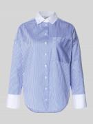 Regular fit overhemdblouse met borstzak