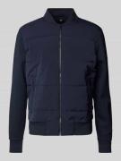 Blouson met labelprint, model 'Skiles'