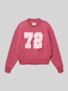 Regular fit sweatshirt met logoprint