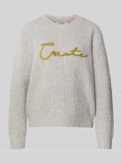 Gebreide pullover met ronde hals, model 'Brynna'