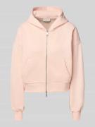 Oversized sweatjack met capuchon