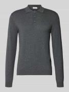 Gebreide pullover met polokraag, model 'FRODE'