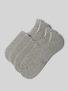 Kousenvoetjes in effen design in een set van 2 paar