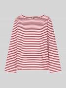 Loose fit shirt met lange mouwen van puur katoen